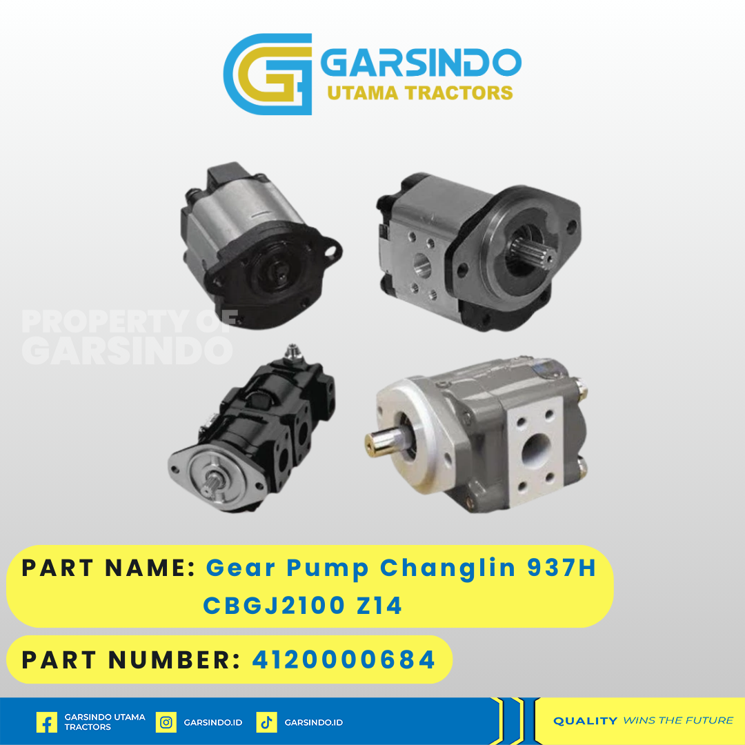 Gear Pump Changlin 937H CBGJ2100 Z14